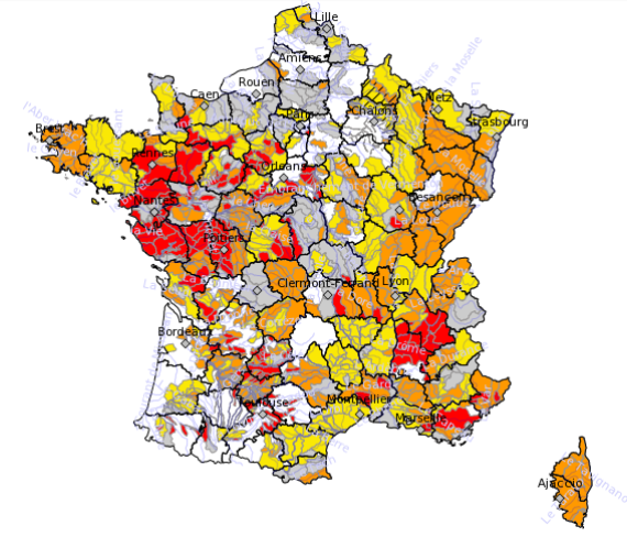 Sécheresse : la Bretagne en alerte rouge