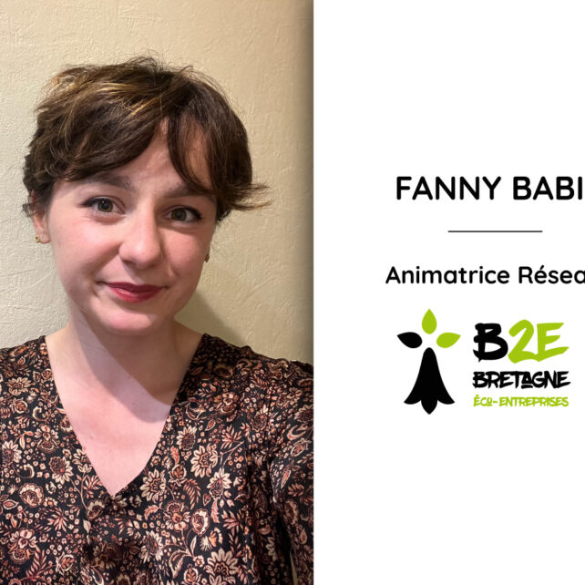 Fanny BABIN Nouvelle animatrice B2E
