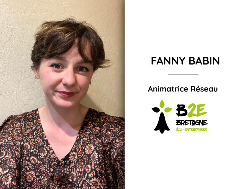Fanny BABIN Nouvelle animatrice B2E