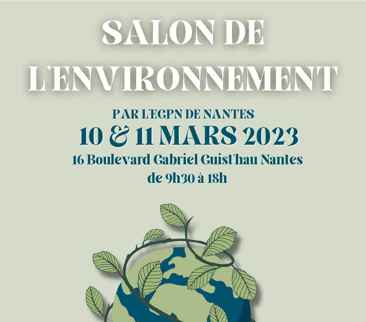 Salon de l'environnement du 10 et 11 mars 2023