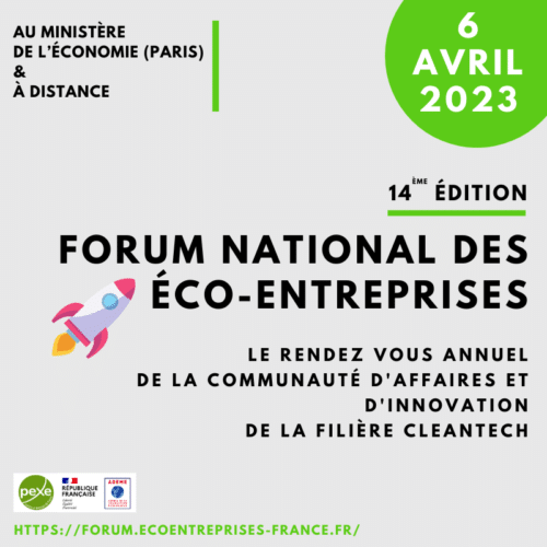 Forum National des Éco-entreprises du PEXE