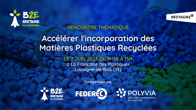2 juin 2023 : une rencontre pour accélérer l’incorporation de Matières Plastiques Recyclées