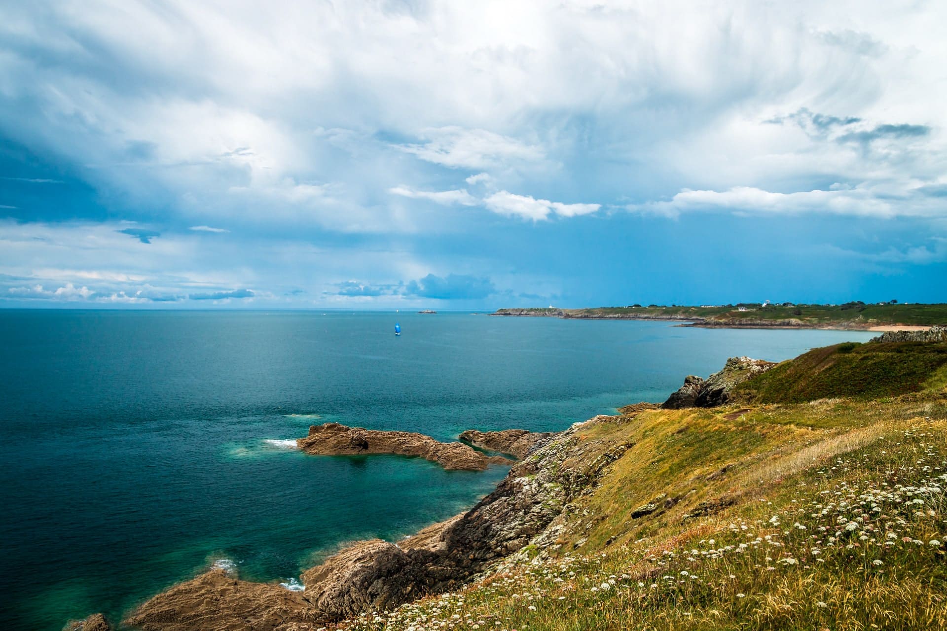 Côte bretonne émeraude